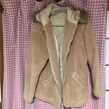 AVIREX 플리스 자켓 L 베이지