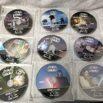 STAR WARS 4K ULTRA HD 9매 세트