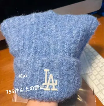 MLB 고양이 귀 먀옹 비니 니트 모자 한국 인기