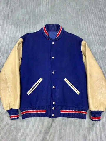 TM 애슬레틱 바시티 자켓 빈티지