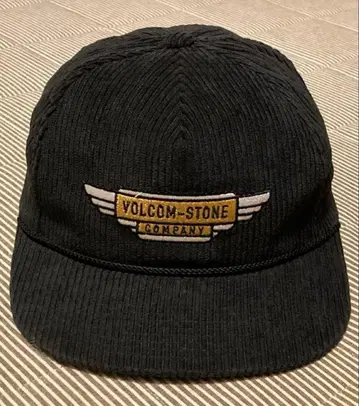VOLCOM 볼컴 코듀로이 캡 블랙