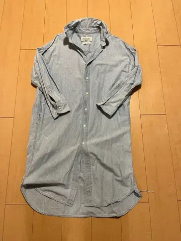 레미 리프 셔츠 원피스 긴팔 새상품급