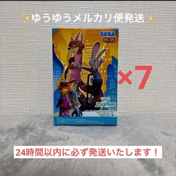 [ 미개봉 새상품 ] 주토피아2 프리미엄 피규어 주디&닉 7개 세트