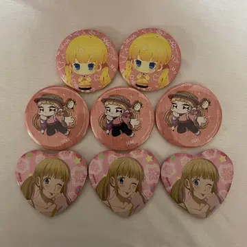 HoneyWorks 나루미 세이나 캔뱃지 8점