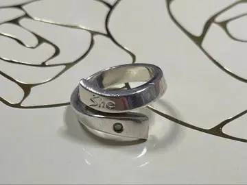 레다실마 실버 반지 다이아몬드