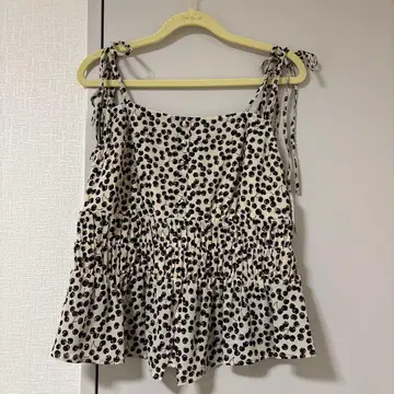 Herlipto Cherry Pattern Strap Top