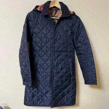 LAVENHAM 네이비 퀼팅 자켓