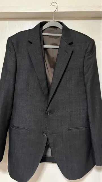 [ 가격 인하 가능 ] 다크 그레이 수트 (상의) 베스트 포함