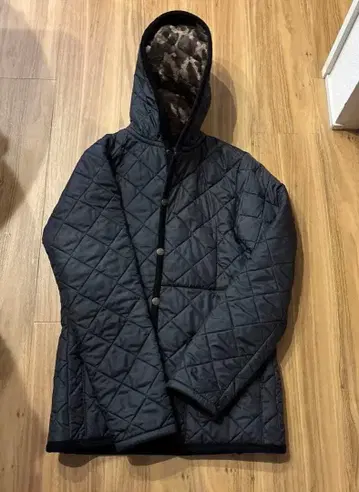 LAVENHAM 퀼팅 자켓 블랙 38