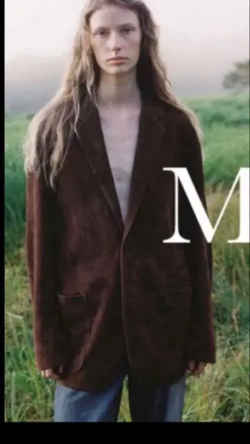 lidnm Goat Suede Tailored Jacket M 사이즈