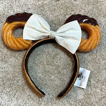 [ 캘리포니아 디즈니 한정판 ] 미니 마우스 머리띠 도넛