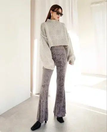 그램립스 핸드메이드 니트 풀오버