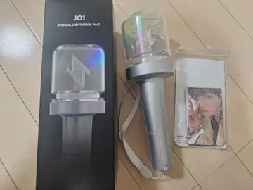 J01 응원봉 실버 LED 라이트