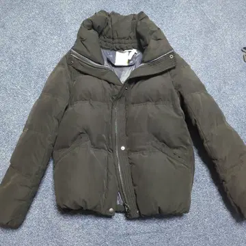 SHIPS 다운 자켓 숏 블랙