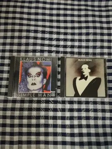 클라우스 노미 Klaus Nomi SIMPLE MAN 등 CD 2장 세트