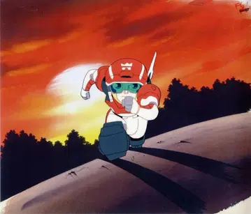 질풍! 아이언 리거 매그넘 에이스 애니메이션 셀화