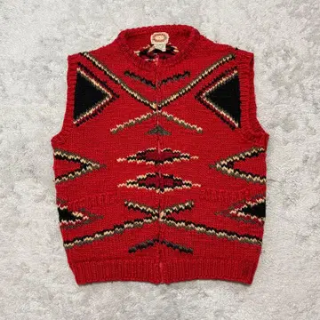 80s BANANA REPUBLIC 니트 베스트 핸드니트 CB17