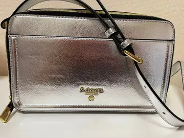 &chouette 실버 숄더백