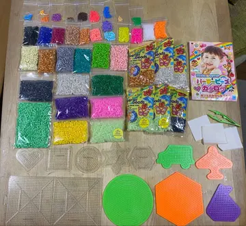 펄러비즈 세트 (다색 플레이트 포함)