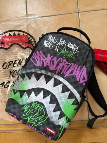 SPRAYGROUND 그래피티 백팩