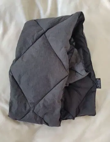 더 로프트 라보 리버서블 다운 머플러 차콜