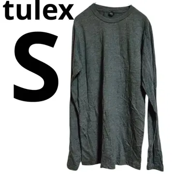tulex [ S ] 그레이 긴팔T셔츠 심플
