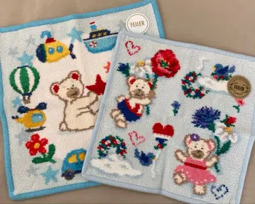 페이러 손수건 2장 세트