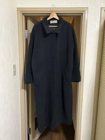 80's~ calvin klein 발마칸 코트 돌먼 슬리브