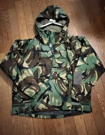 밀리터리 영국군 케미컬 스모크 후드티 아노락 카모플라쥬