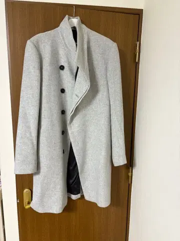 ZARA MAN 그레이 체스터 코트