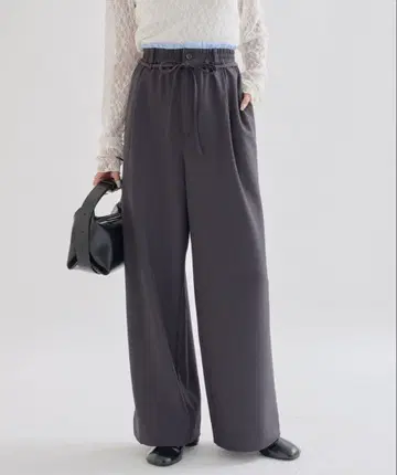 W 벨트 팬츠 mystic 미사용 새상품