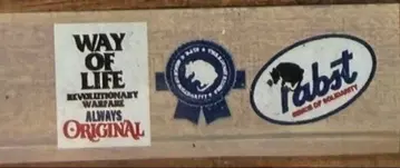 RATS PABST 스티커 3장 세트 파브스트