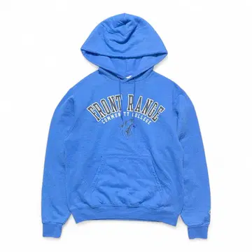 USA 구제 의류 챔피온 프론트 렌 커뮤니티 대학 맨투맨 후드티