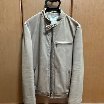 캐서린 햄넷 양가죽 싱글 라이더 자켓 L 사이즈