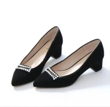 PICHE Abahouse 펄 청키힐 펌프스 37