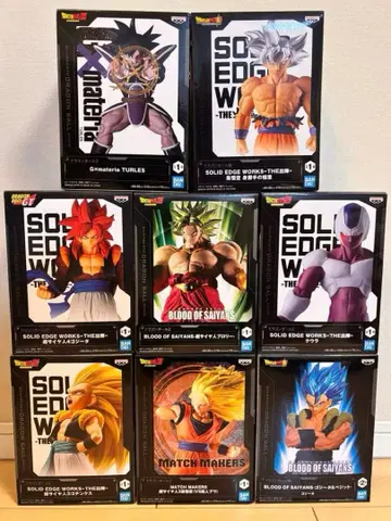 드래곤볼 프라이스 피규어 묶음 판매 9세트