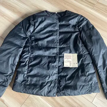 무인양품 노카라 블루종 여성용 L 포켓터블 블랙