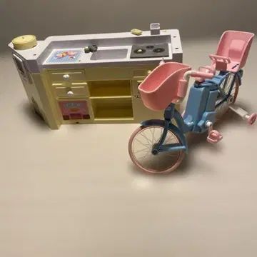 리카짱, 주방과 자전거