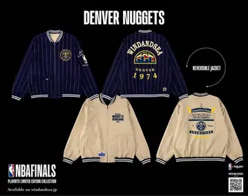레어 NBA 덴버 너기츠 WIND AND SEA 콜라보
