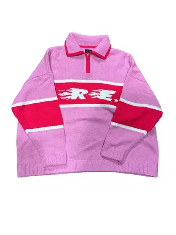 나카 리이사 RE. 파이어 로고 니트 스웨터