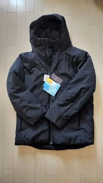 아오야마 양복 CHRISTIAN ORANI 충전솜 코트 블랙 XL