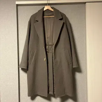 [ 새상품급 ] Name. 다크 그레이 체스터 코트 사이즈 0