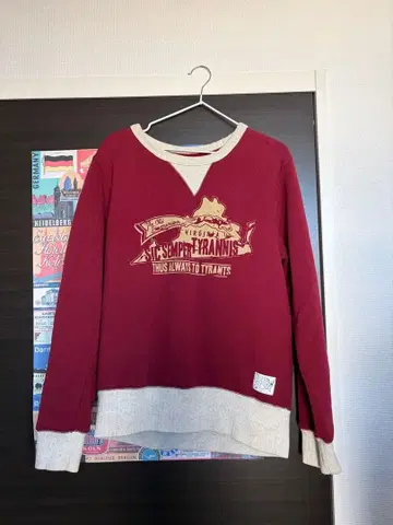 WOOD CUTTER 빈티지 맨투맨