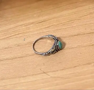 터콰이즈 실버 반지 작음