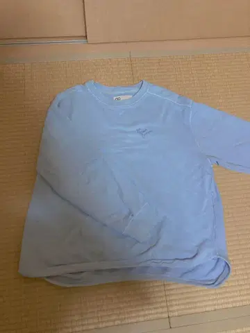 고 슬로우 카라반 라이트 블루 써멀풍 트레이닝복