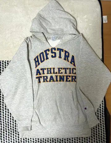 USA90s 챔피온 리버스 위브 후드티 XL 3단 프린트 고배색