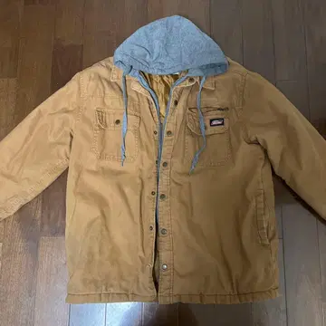 Dickies 후드 부착 자켓 베이지