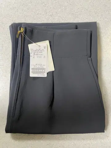 택 포함 미사용 새상품 NOBLE 저지 라이크 컬러 타이트 스커트