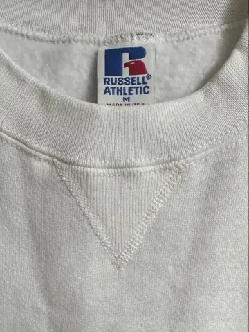 [레어] 90s 러셀 애슬레틱 USA제 화이트