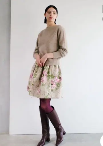 새상품급 LOULOU WILLOUGHBY 캐시미어 혼방 2WAY 풀오버